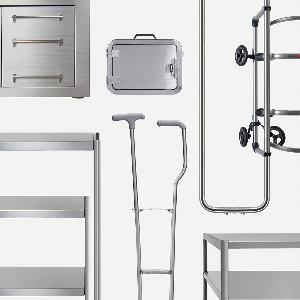 Sanitario e medicale (allestimenti ospedalieri, articoli per parrucchieri, accessori per vetrerie)